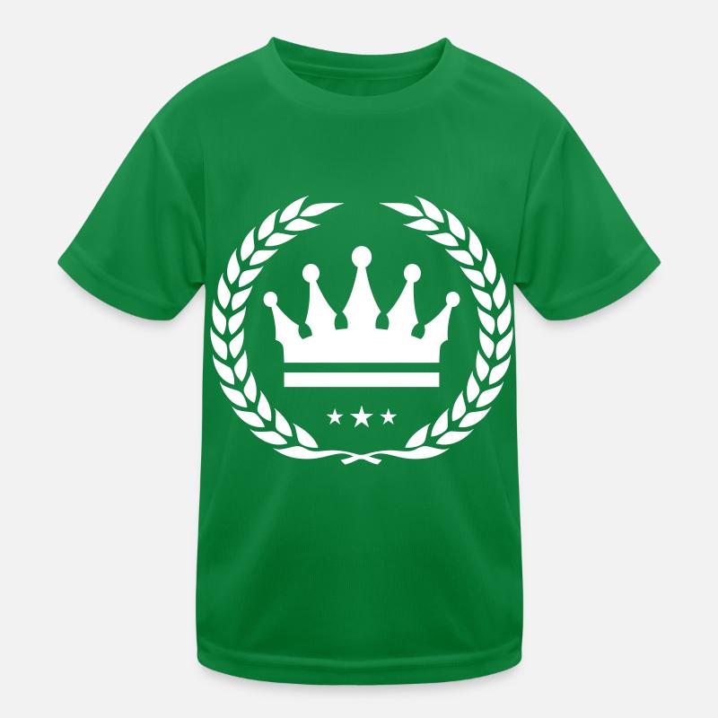 crown wreath symbol icon Kids Functional T-Shirt