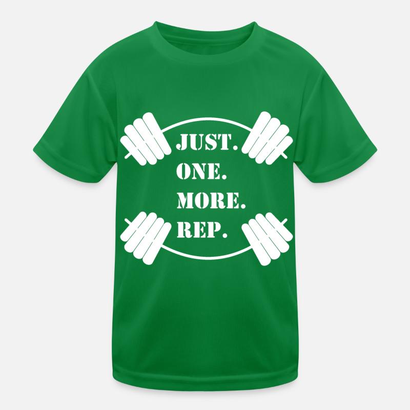 Just One More Rep T-shirt sport Enfant