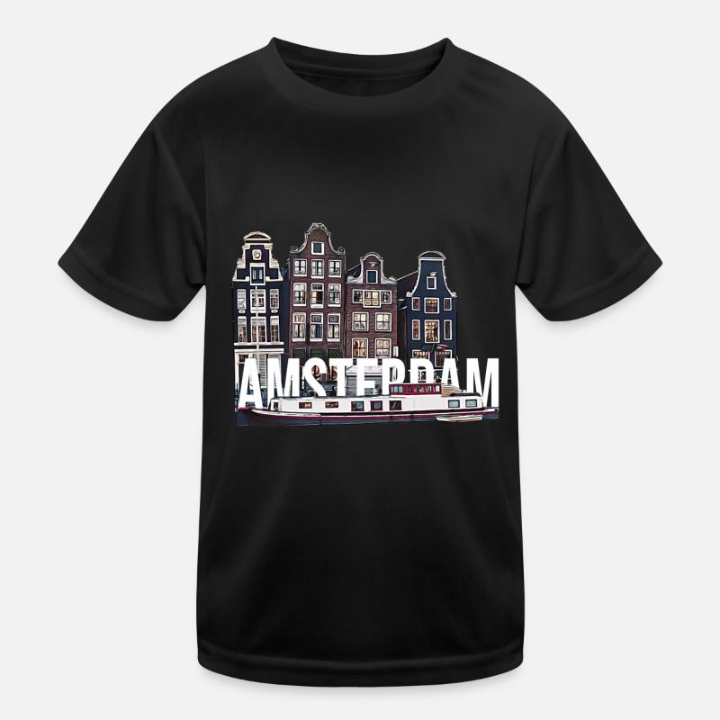 Amsterdam Kids Functional T-Shirt