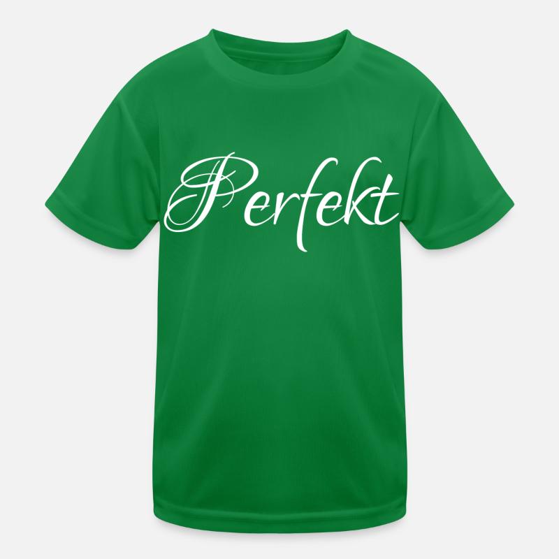perfekt Kinder Funktions-T-Shirt