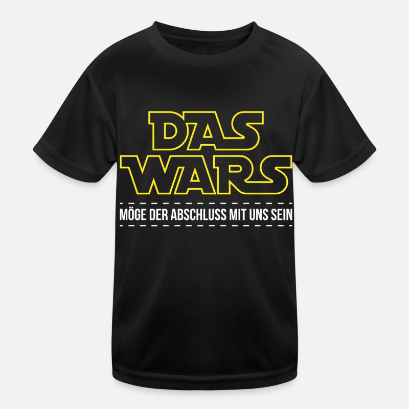 Das Wars Schule Schulabschluss Kinder Funktions-T-Shirt