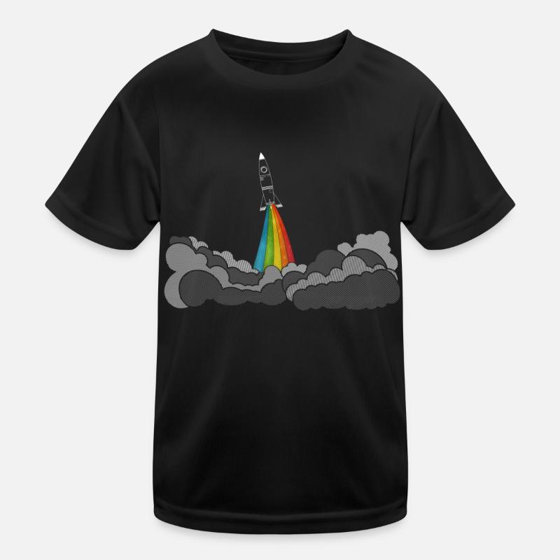 Missile Rocket (navette spatiale) T-shirt sport Enfant