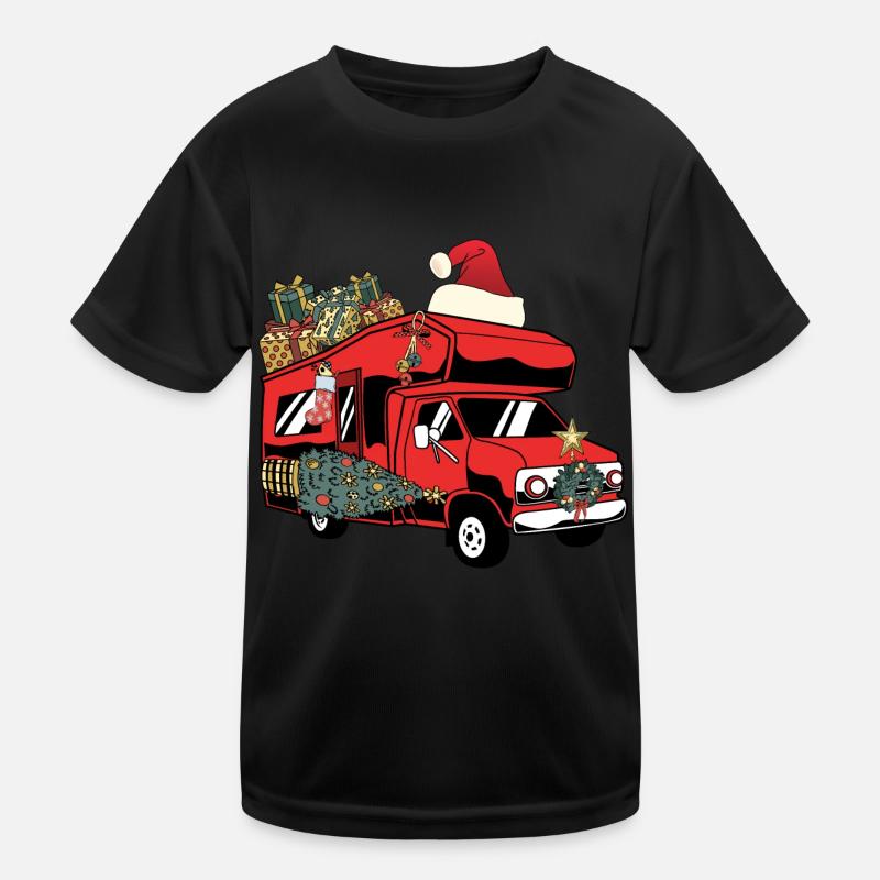 Caravan Motorhome Caravan Camper Kids Functional T-Shirt
