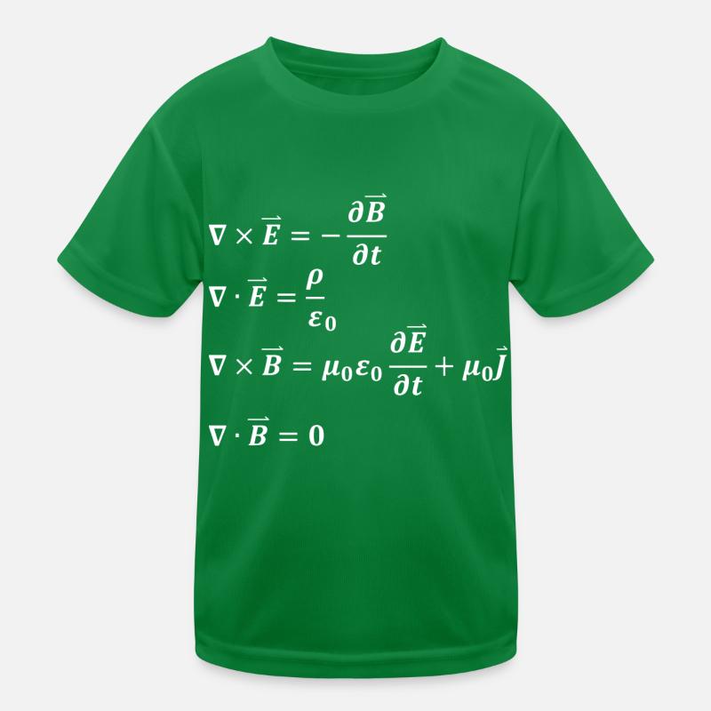 Physics Formula Equations Physicist Gift Kids Functional T-Shirt