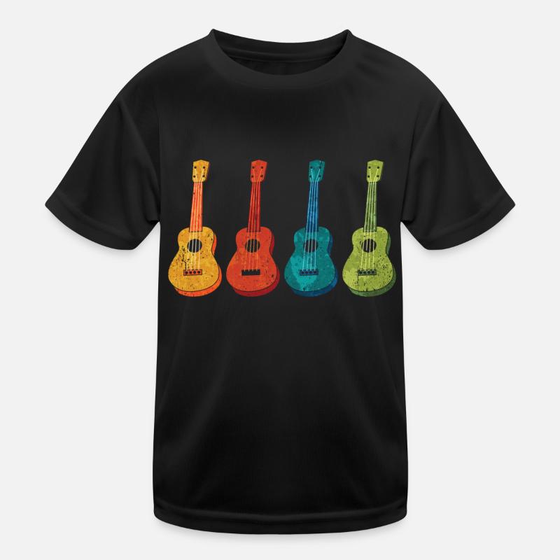 Ukulélés pour les joueurs de ukulélé T-shirt sport Enfant