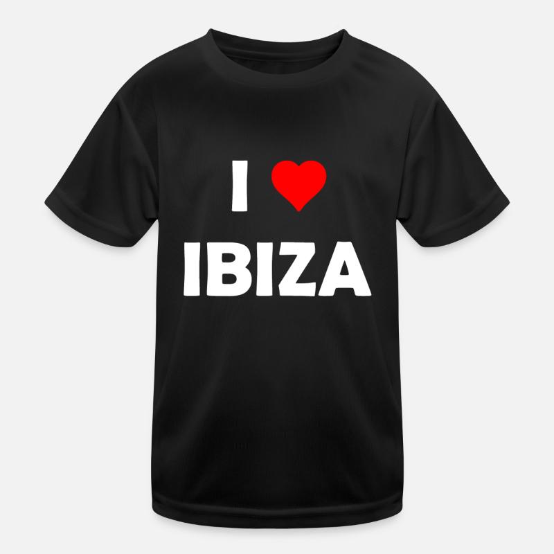 I love Ibiza - Spain - Spain - Balearic Islands Kids Functional T-Shirt