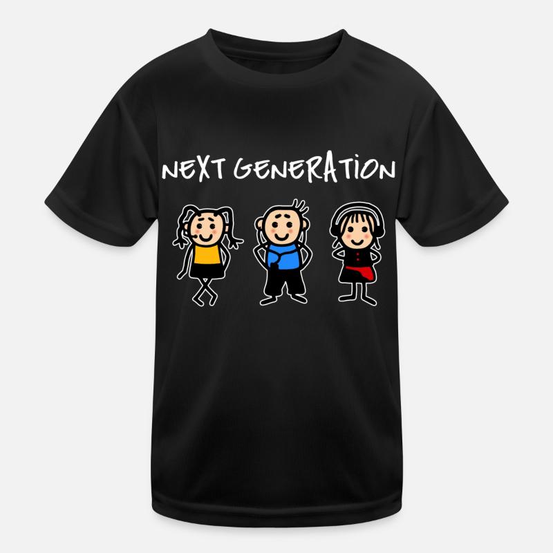Nächste Generation Kinder Internet Online Kinder Funktions-T-Shirt