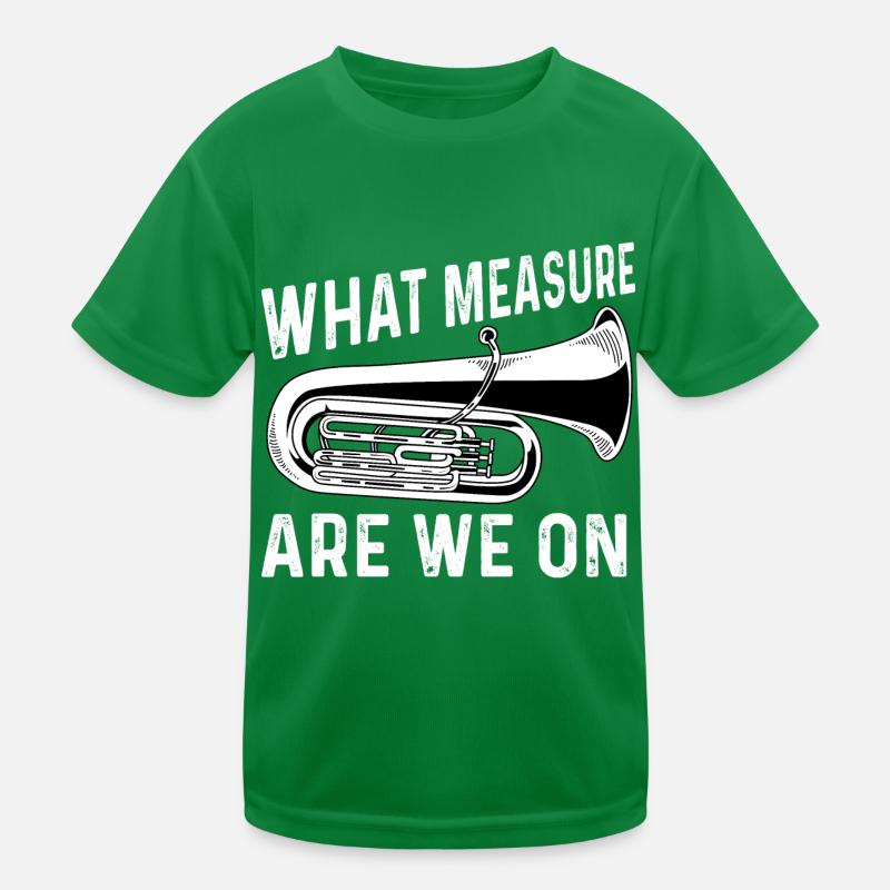 Which measure orchestra member gift Kids Functional T-Shirt