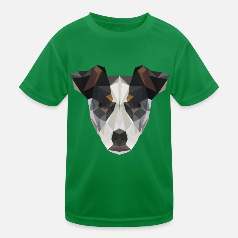 Russel Terrier Kinder Funktions-T-Shirt