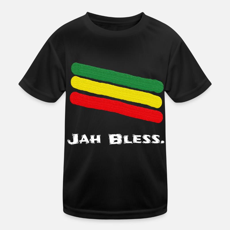 Jah Bless. Rasta Kids Functional T-Shirt
