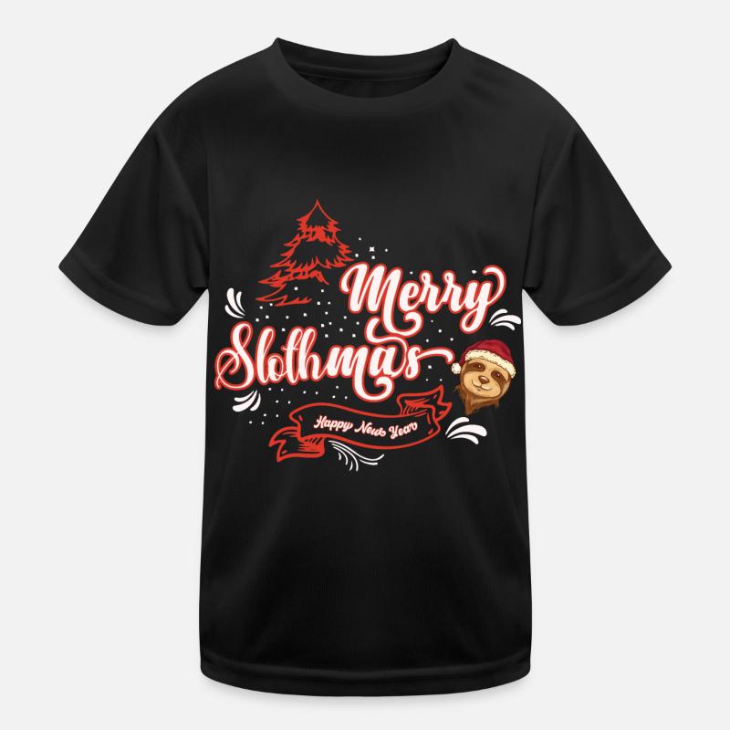 Joyeux slothmas 2023 T-shirt sport Enfant