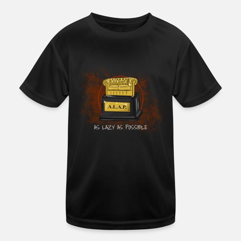 DrawingA.L.A.P. As Lazy as possible Kids Functional T-Shirt