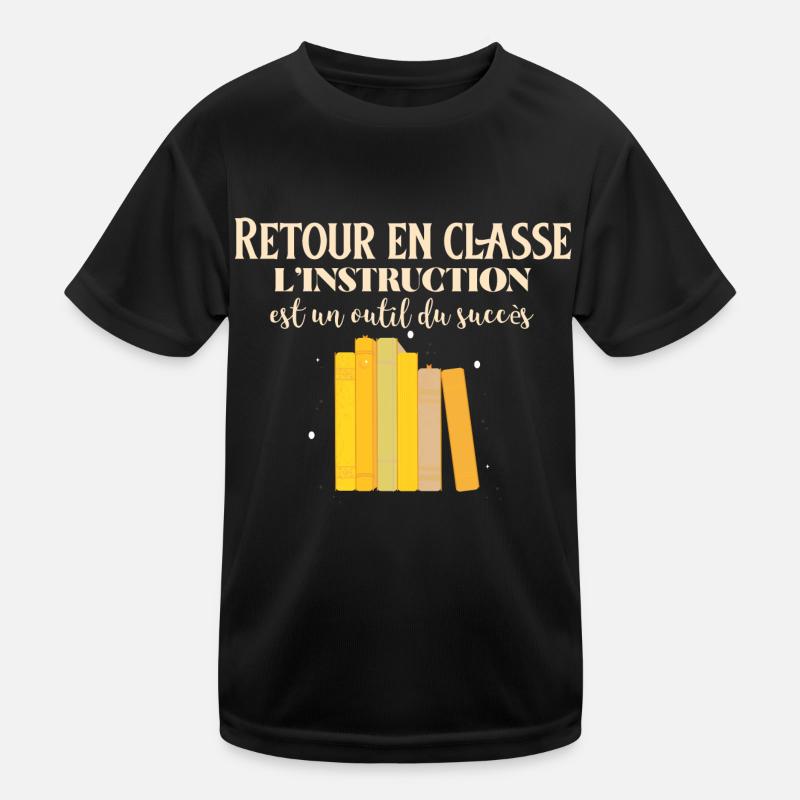 Retour en classe T-shirt sport Enfant