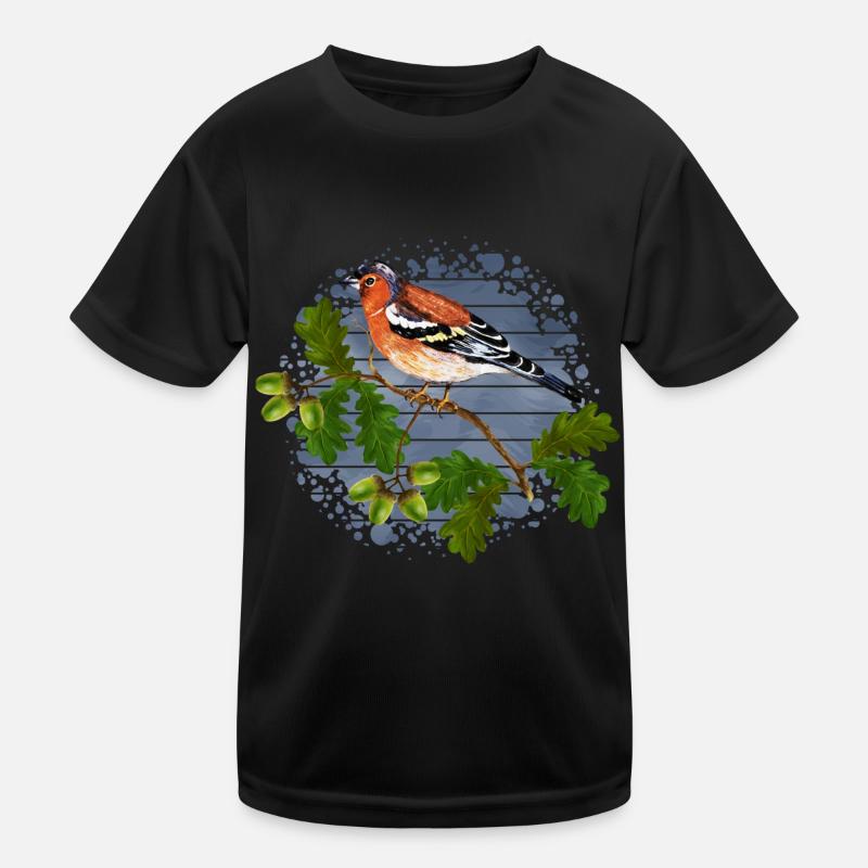 Bunter Vogel Kinder Funktions-T-Shirt