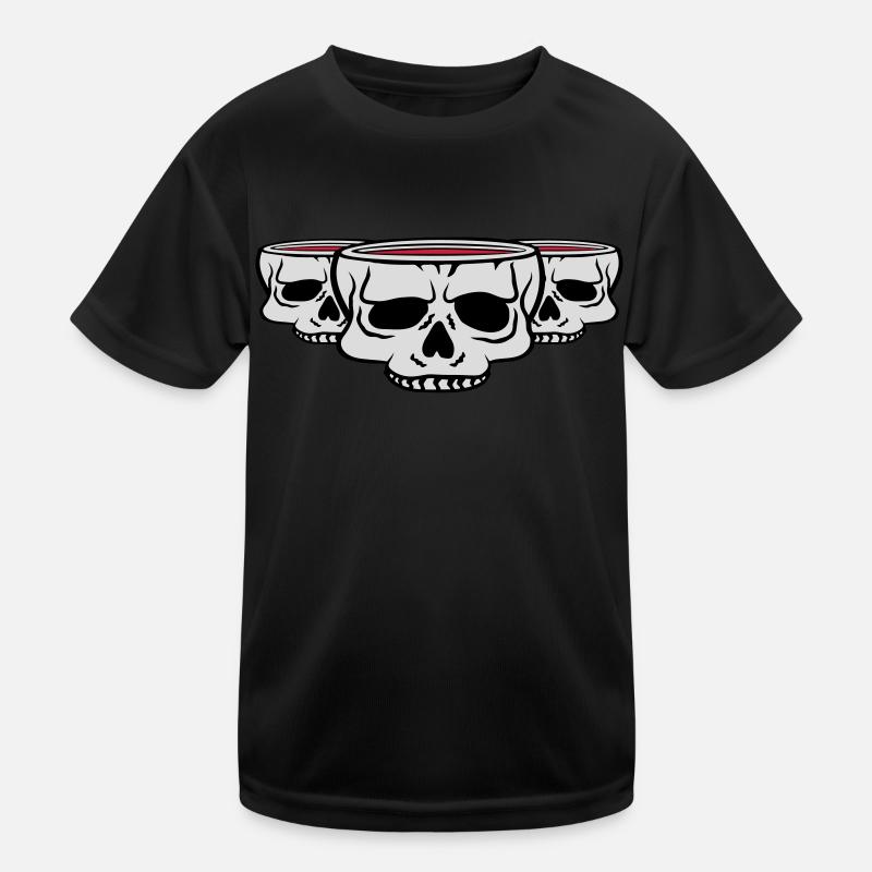 Crâne de la Coupe des Amis 3 T-shirt sport Enfant