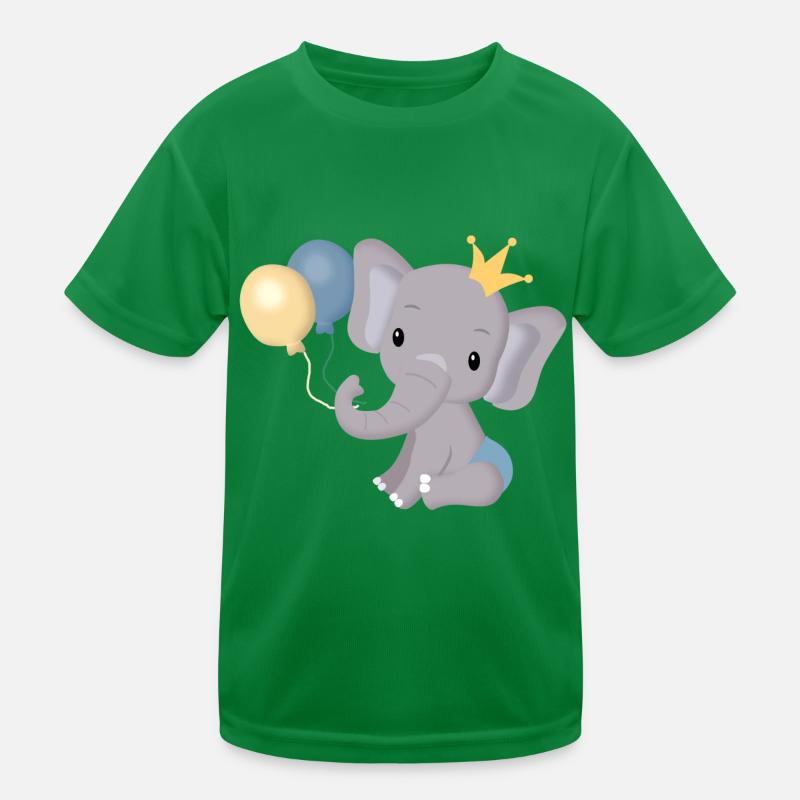 Elephant bébé premier anniversaire 1 an T-shirt sport Enfant