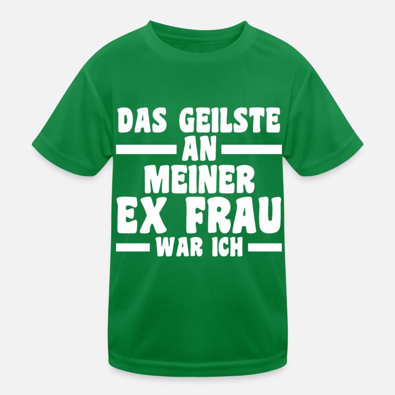 Geschieden Scheidung Scheidungsparty Kinder Funktions-T-Shirt