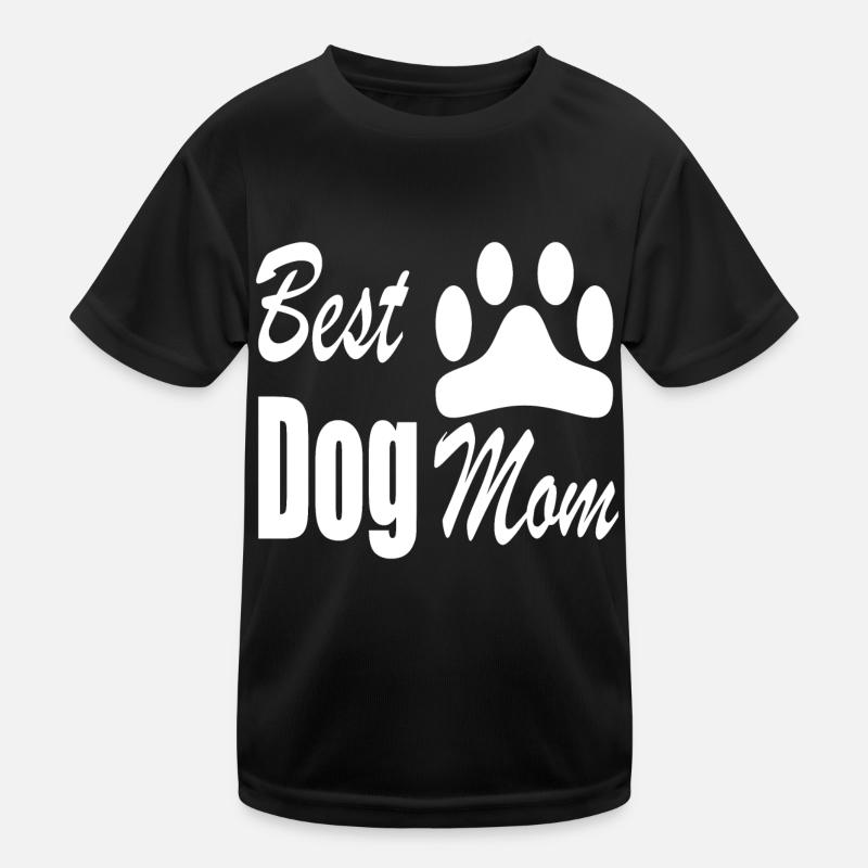 Best Dog Mom Kinder Funktions-T-Shirt