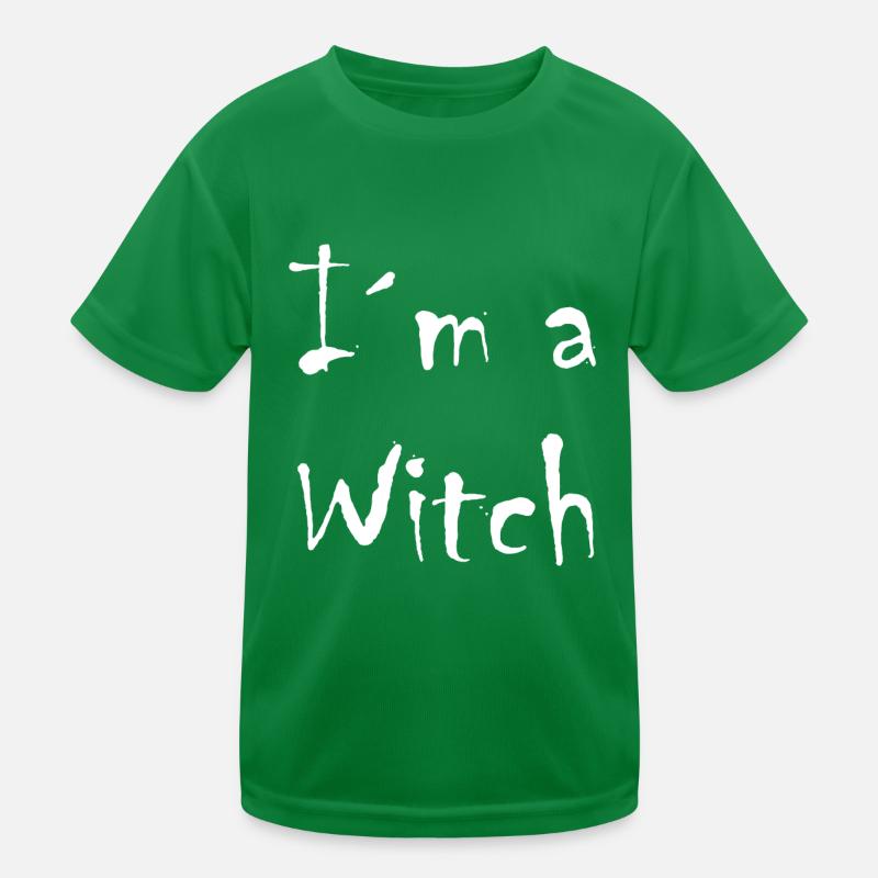 I'm a witch. Kinder Funktions-T-Shirt