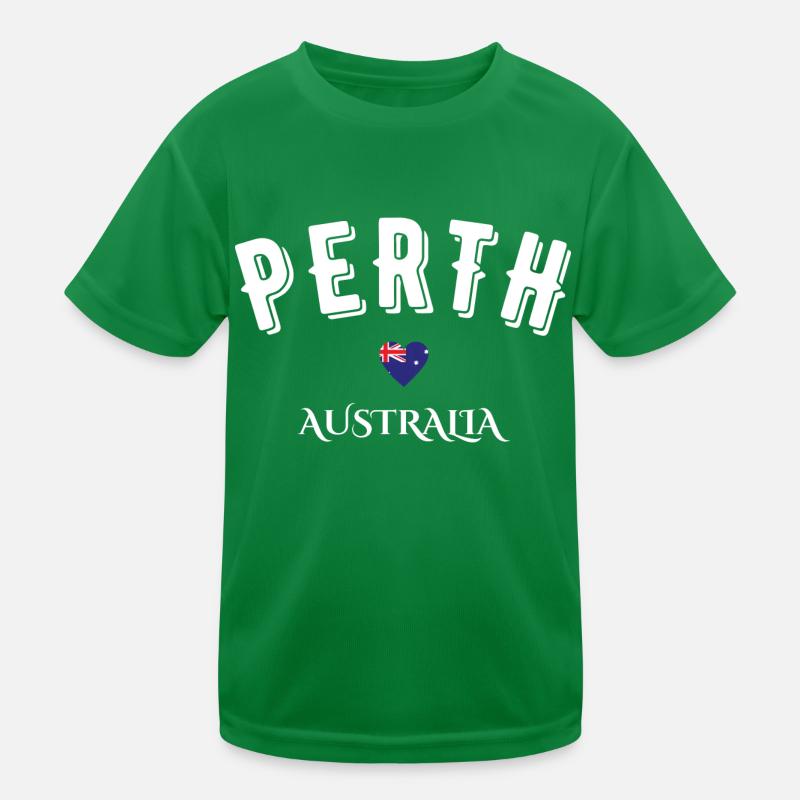 Perth Australien Kinder Funktions-T-Shirt