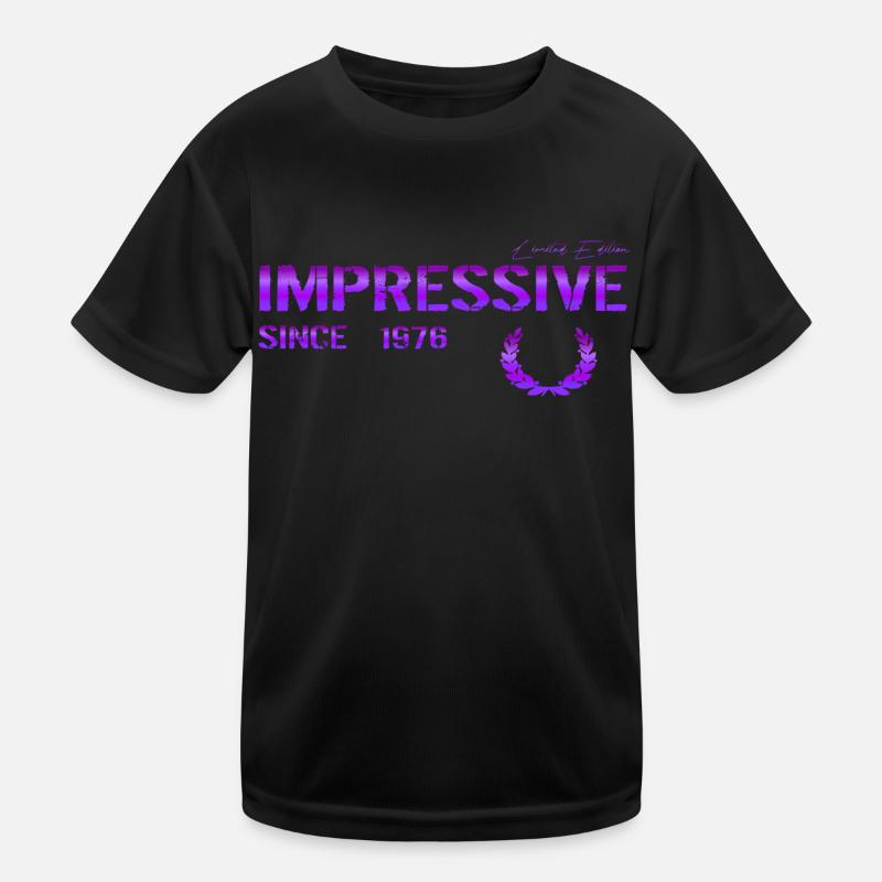 Impressive since 1976 Kids Functional T-Shirt