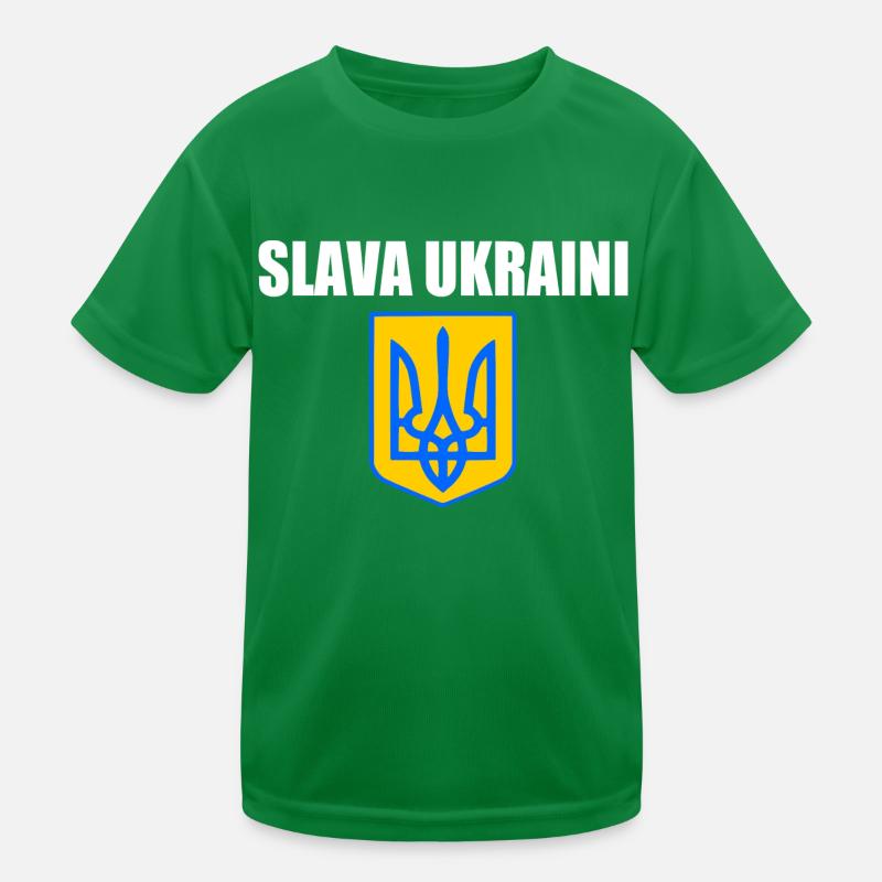 Ukraine Kids Functional T-Shirt