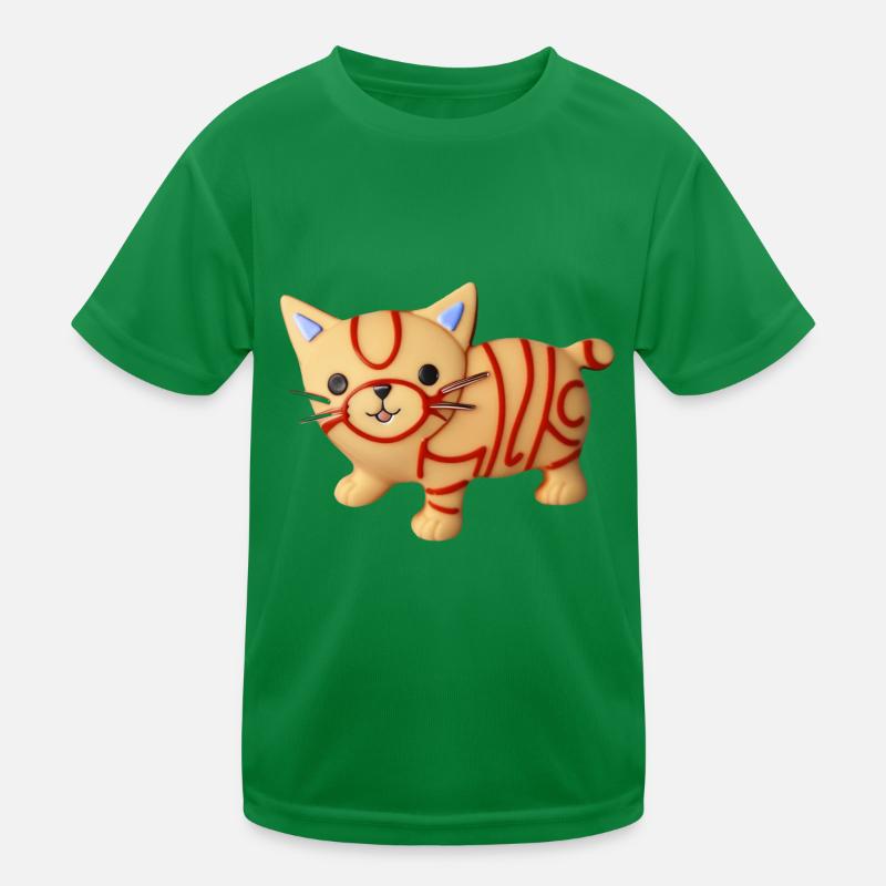 Liebe nette Katze Kinder Funktions-T-Shirt