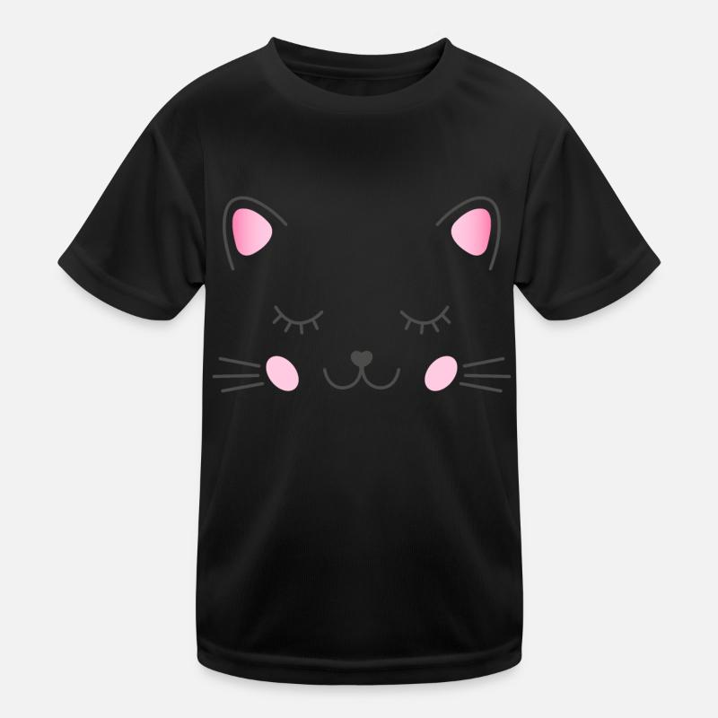 Small cat Kids Functional T-Shirt