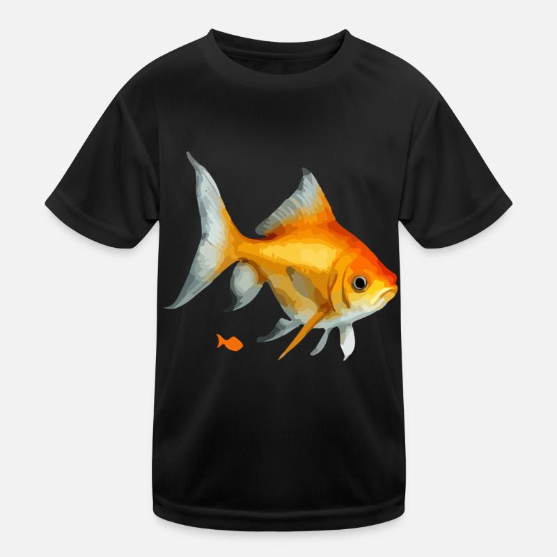 Goldfisch Kinder Funktions-T-Shirt