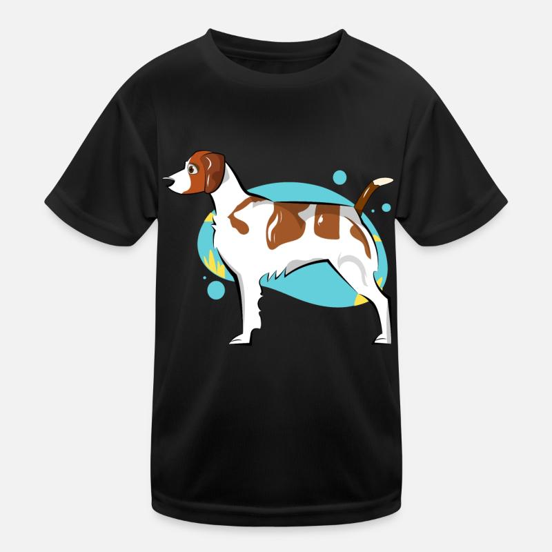 Brittany Dog Kids Functional T-Shirt