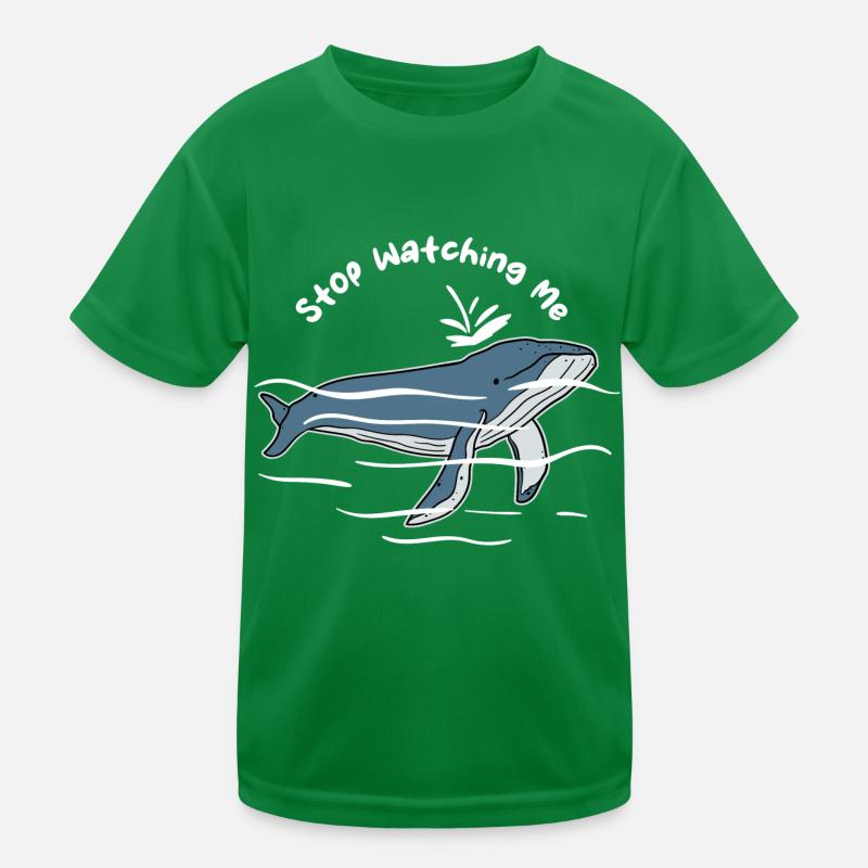 Stop Watching Me Kinder Funktions-T-Shirt