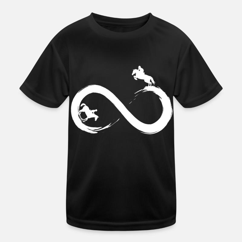 Endloses Reiten Kinder Funktions-T-Shirt