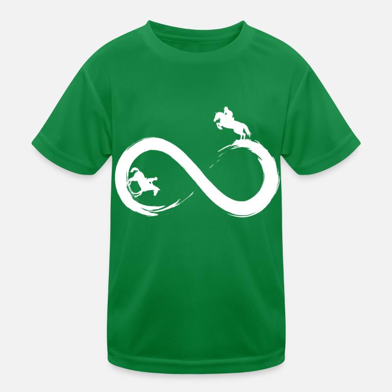 Endless riding Kids Functional T-Shirt
