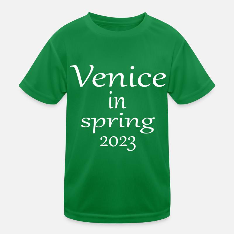 Venice in spring 2023 Kids Functional T-Shirt