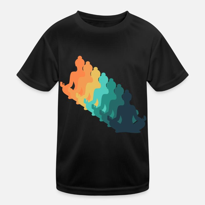 Yoga rétro T-shirt sport Enfant