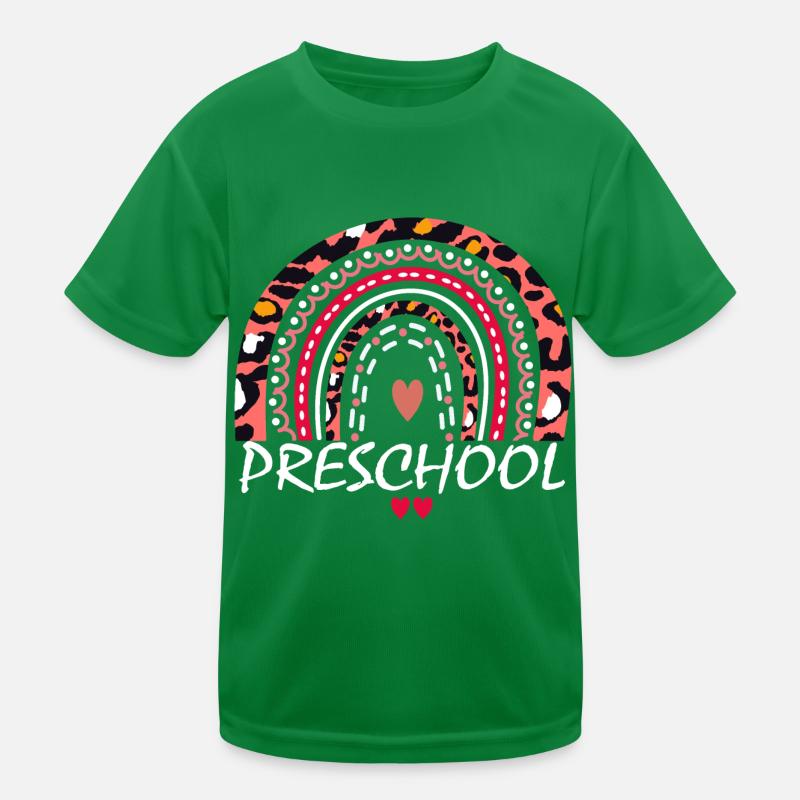 Boho Preschool Squad Gift Kids Functional T-Shirt