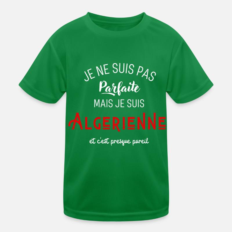 Pas parfaite mais algérienne T-shirt sport Enfant