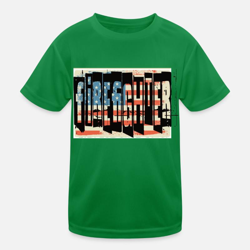 Feuerwehrmann / Pompier T-shirt sport Enfant