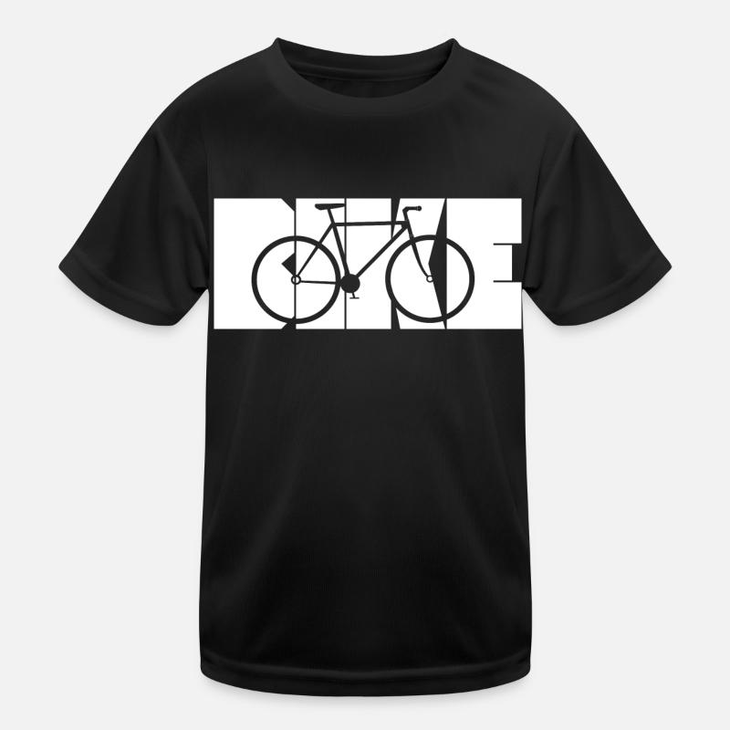 Single Speed Schatten Kinder Funktions-T-Shirt