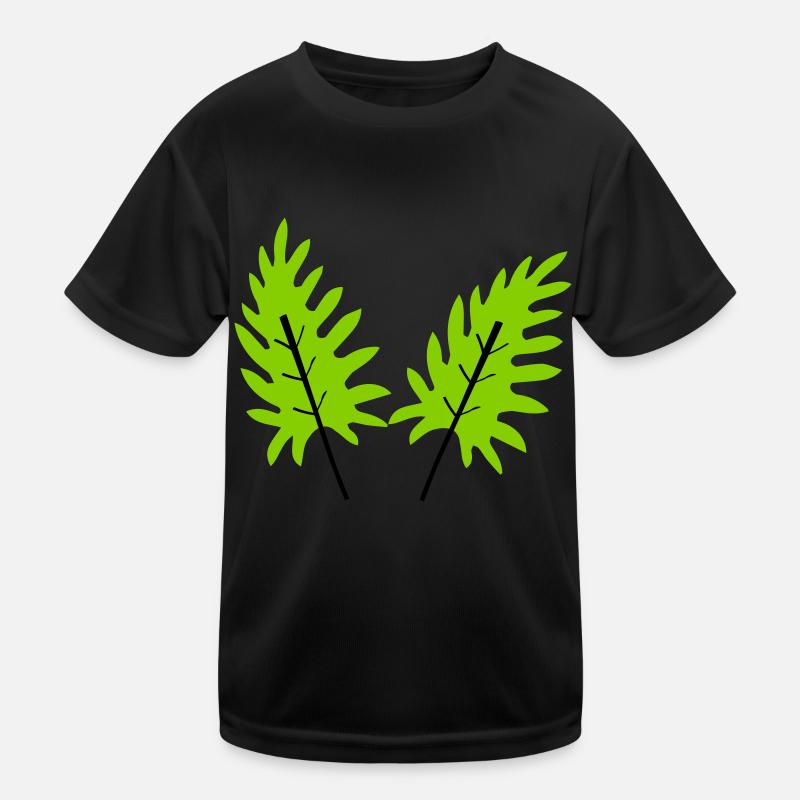 feuilles T-shirt sport Enfant