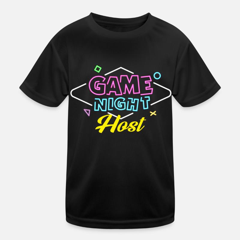 Gamenight Host Kinder Funktions-T-Shirt
