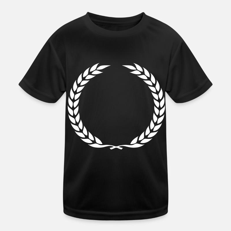 Kranz Lorbeerkranz Kinder Funktions-T-Shirt