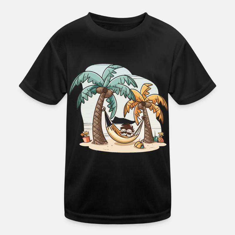 Der Entspannungs-Guru Kinder Funktions-T-Shirt
