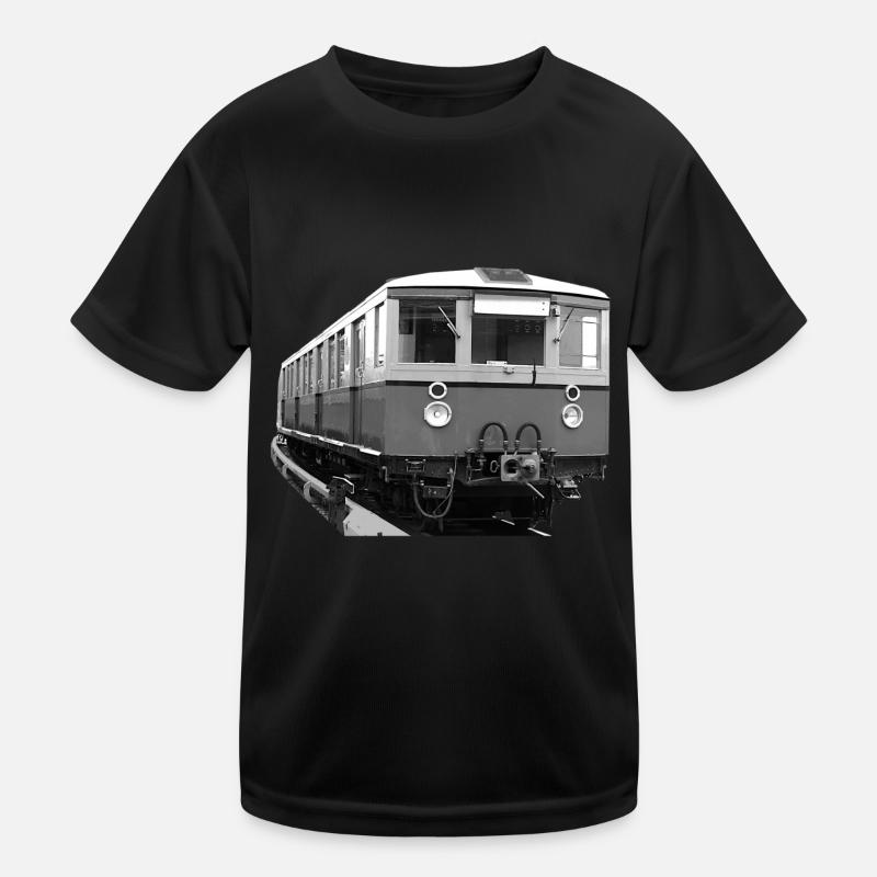 S-Bahn Berlin Triebwagen Eisenbahn Oldtimer Kinder Funktions-T-Shirt