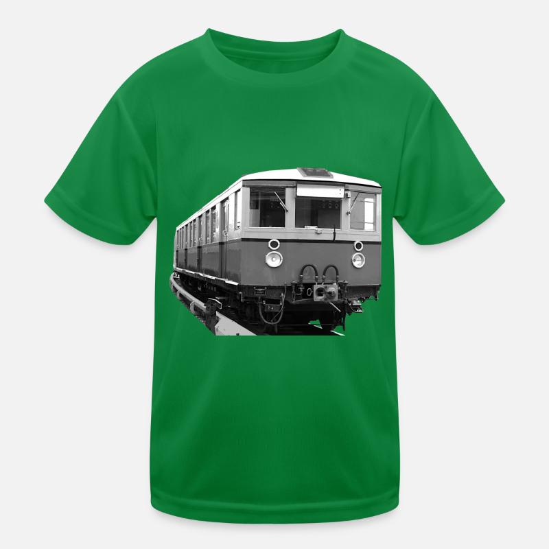 S-Bahn Berlin Triebwagen Eisenbahn Oldtimer Kinder Funktions-T-Shirt