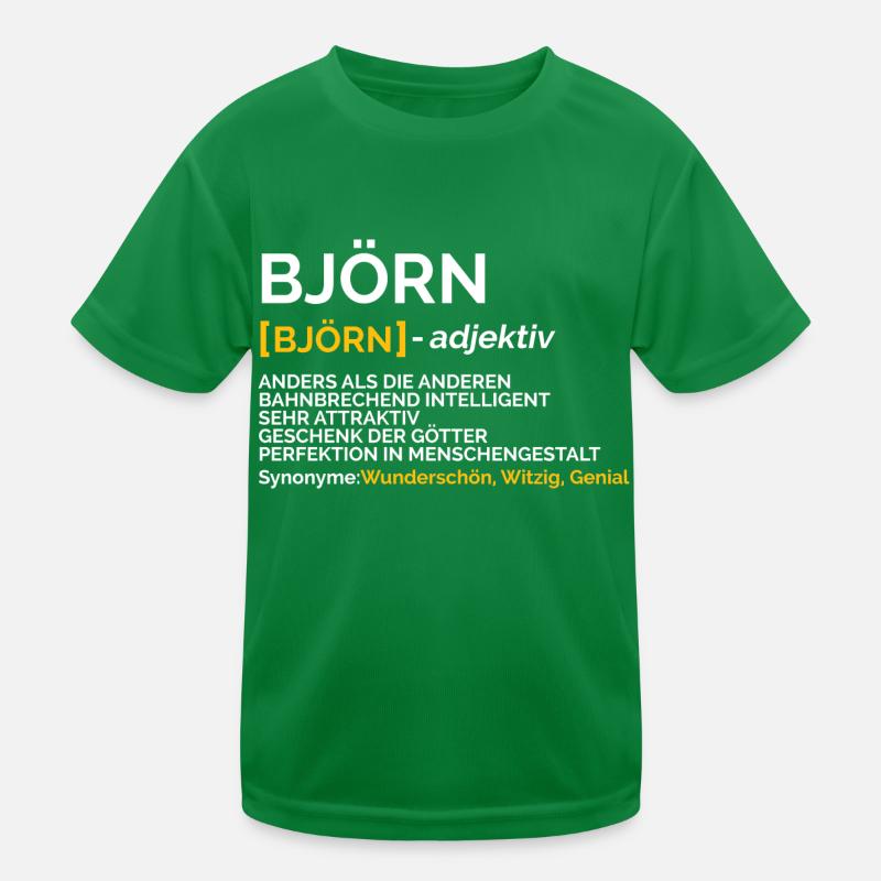 Björn Kinder Funktions-T-Shirt