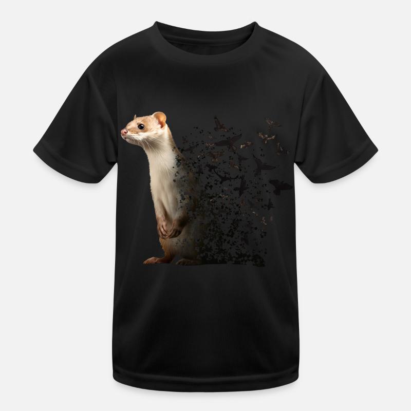 Wiesel Kinder Funktions-T-Shirt