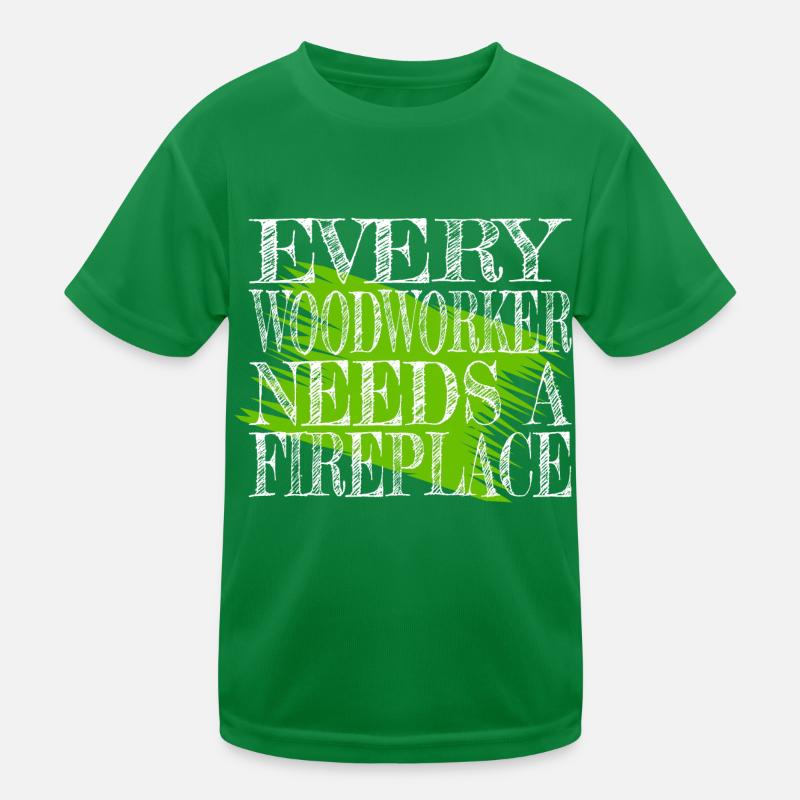 birthday present idea lumberjack arboriculture Kids Functional T-Shirt