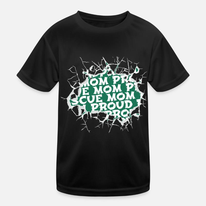 cool idée présente droits des animaux activisme blagues - T-shirt sport Enfant - noir