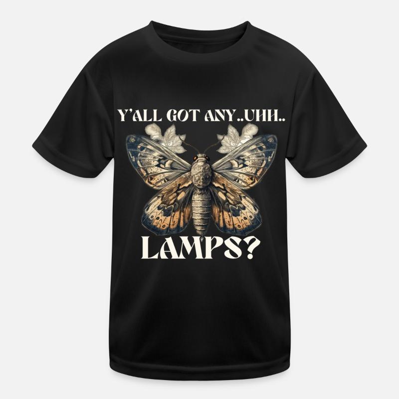 Vous en avez tous... Euh... Lampes Moth T-shirt sport Enfant